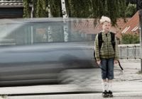 Børn i trafikken skal ikke være bange, foto: RfST