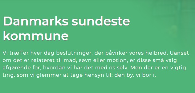 Danmarks Sundeste Kommune - Arono lancerer ny digital data platform